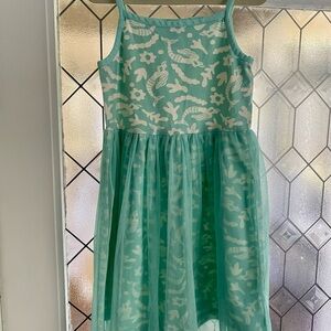 Mermaid Mint Green Kids Dress